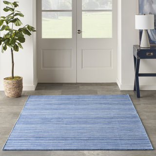 Nourison Interweave IWV01 Denim Area Rug Room Image