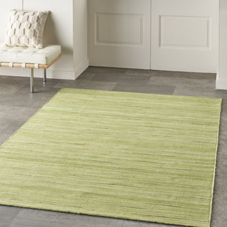 Nourison Interweave IWV01 Green Area Rug Room Image