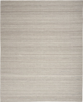 Nourison Interweave IWV01 Grey Area Rug Corner Image