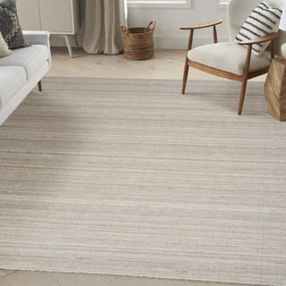 Nourison Interweave IWV01 Grey Area Rug Corner Image