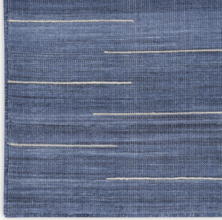 Nourison Interweave IWV01 Navy Area Rug Corner Image