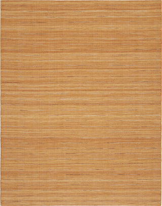 Nourison Interweave IWV01 Orange Area Rug Corner Image