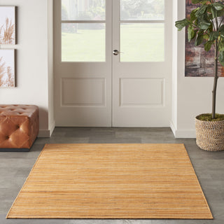 Nourison Interweave IWV01 Orange Area Rug Room Image