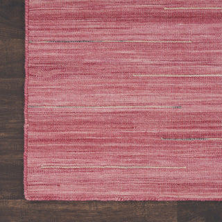 Nourison Interweave IWV01 Rose Area Rug Corner Image