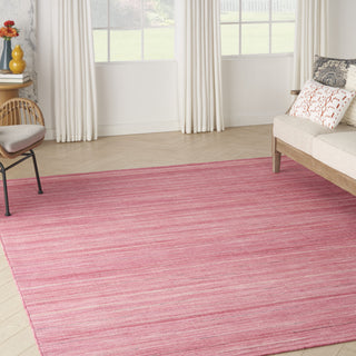 Nourison Interweave IWV01 Rose Area Rug Corner Image