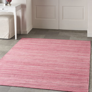 Nourison Interweave IWV01 Rose Area Rug Room Image