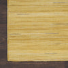 Nourison Interweave IWV01 Yellow Area Rug Corner Image