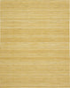 Nourison Interweave IWV01 Yellow Area Rug Corner Image