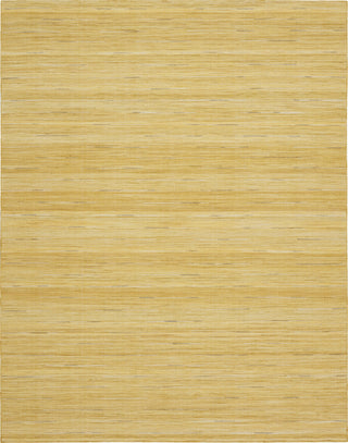 Nourison Interweave IWV01 Yellow Area Rug Corner Image