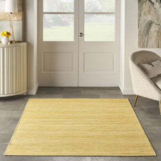 Nourison Interweave IWV01 Yellow Area Rug Room Image