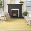 Nourison Interweave IWV01 Yellow Area Rug Main Image