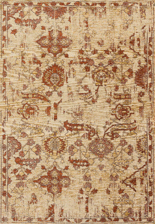 Loloi Izmir IZ-01 Tan / Spice Area Rug 