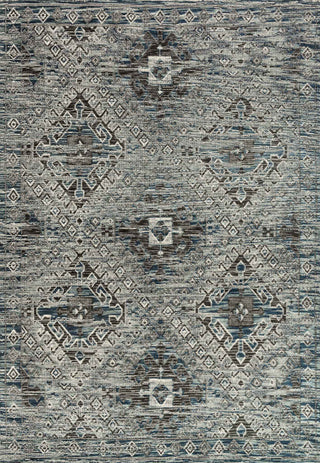 Loloi Izmir IZ-02 Blue / Charcoal Area Rug 