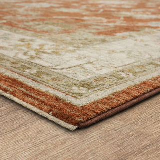 Karastan Adalia Iznik Rust Area Rug Lifestyle Image