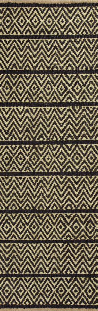 KAS Izteca 0368 Black Horizon Area Rug 