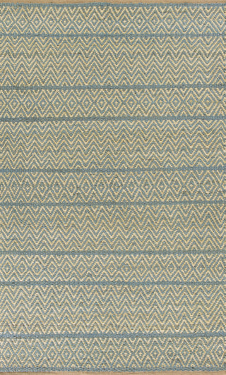 KAS Izteca 0369 Aqua Horizon Hand Woven Area Rug