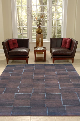 Momeni Java JA-02 Charcoal Area Rug Roomshot Feature