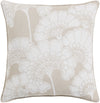 Surya Japanese Floral JA001 Pillow by Florence Broadhurst 18 X 18 X 4 Poly filled