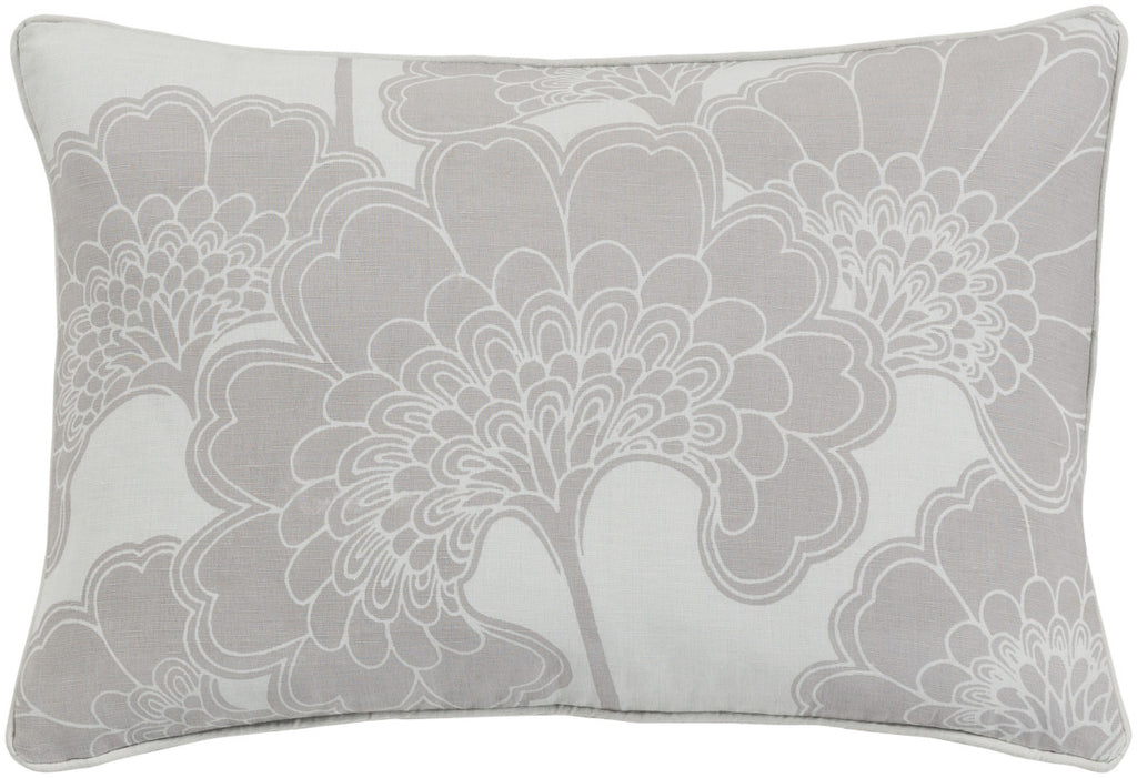 Surya Japanese Floral JA003 Pillow by Florence Broadhurst 13 X 20 X 4 Poly filled