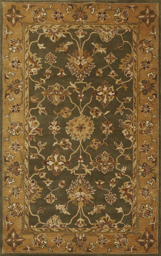 KAS Jaipur 3858 Green/Gold Riya Hand Tufted Area Rug