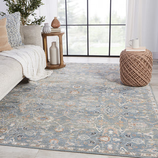 Jaipur Living Abrielle Etienne ABL02 Light Blue/Gray Area Rug by Vibe