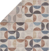 Jaipur Living Abrielle Marcelo ABL13 Cream/Multicolor Area Rug by Vibe Folded Backing Image