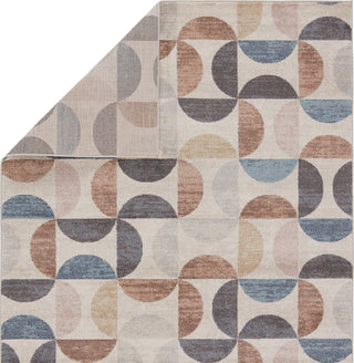 Jaipur Living Abrielle Marcelo ABL13 Cream/Multicolor Area Rug by Vibe Folded Backing Image