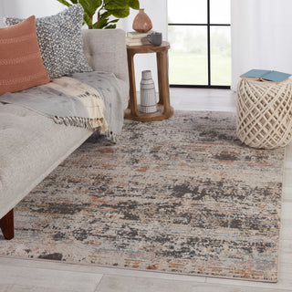 Jaipur Living Abrielle Nella ABL15 Gray/Tan Area Rug by Vibe