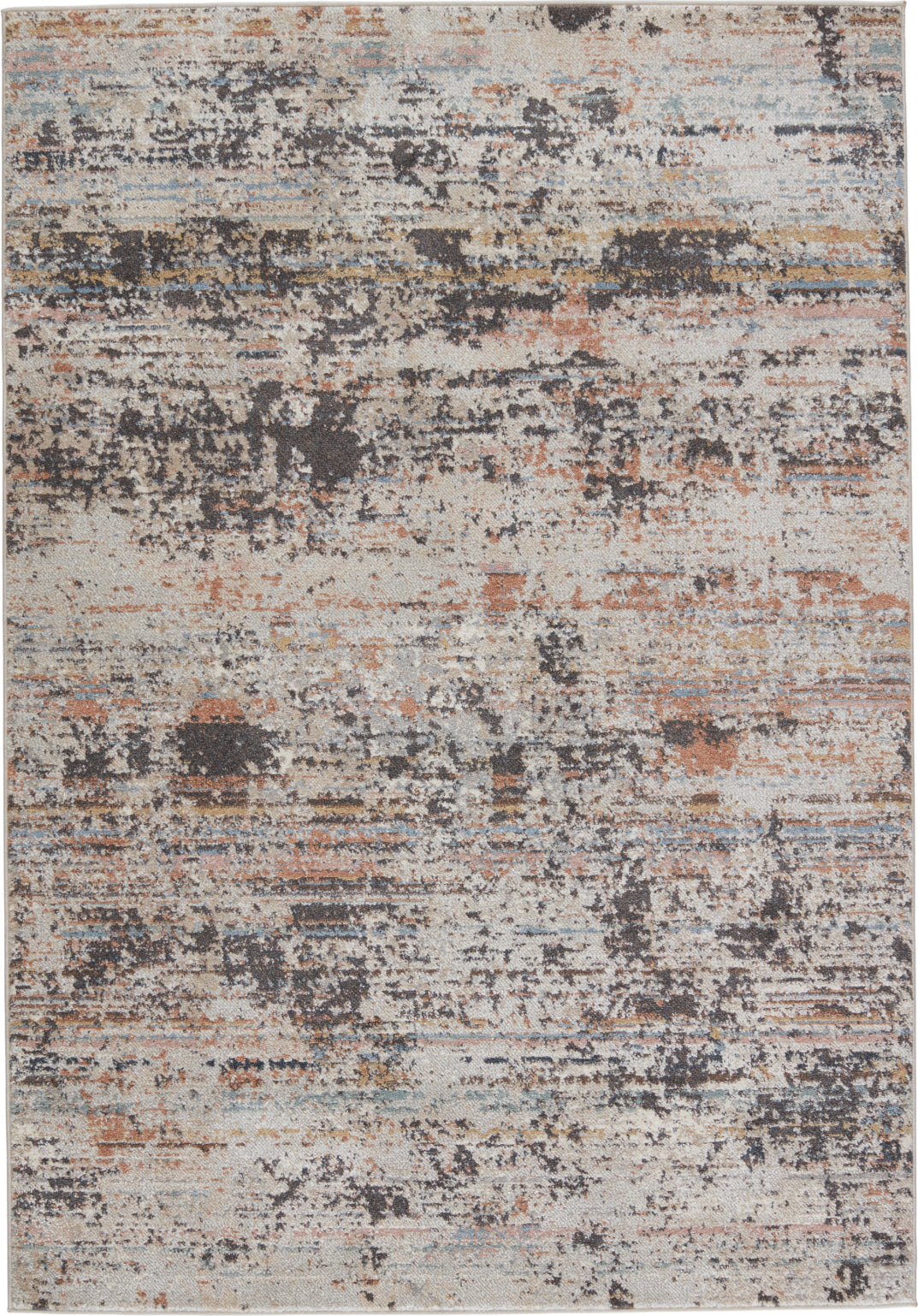 Jaipur Living Abrielle Nella ABL15 Gray/Tan Area Rug by Vibe