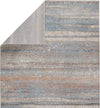 Jaipur Living Abrielle Devlin ABL17 Blue/Tan Area Rug by Vibe Folded Backing Image