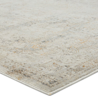 Jaipur Living Acadia Belvoir ACD07 Light Gray/Cream Area Rug Corner Image