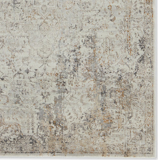 Jaipur Living Acadia Belvoir ACD07 Light Gray/Cream Area Rug Detail Image