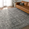 Jaipur Living Acadia Elvira ACD08 Gray/Cream Area Rug Lifestyle Image