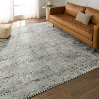 Jaipur Living Acadia Isola ACD09 Gray/Blue Area Rug Lifestyle Image Feature