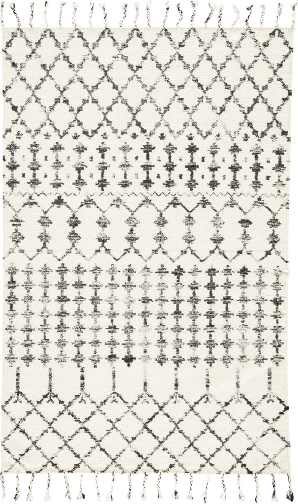  Jaipur Living Adair Riot ADA02 Ivory/Black Area Rug - Top Down
