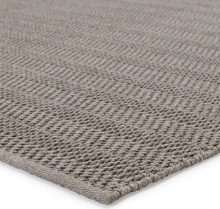 Jaipur Living Altitude Saeler ALD01 Gray Area Rug - Corner