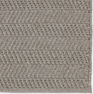 Jaipur Living Altitude Saeler ALD01 Gray Area Rug- Close Up