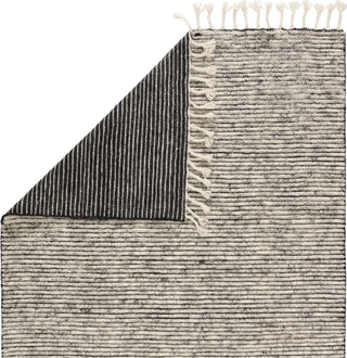 Jaipur Living Alpine ALP02 White/Gray Area Rug - Folded Corner