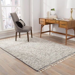 Jaipur Living Alpine ALP02 White/Gray Area Rug Lifestyle Image Feature