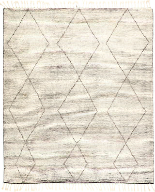 Jaipur Living Alpine Ammil ALP03 Cream/Black Area Rug - Top Down