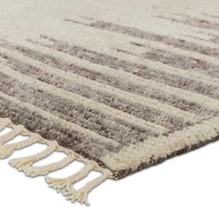 Jaipur Living Alpine Patra ALP05 Cream/Taupe Area Rug Corner Image