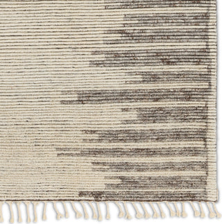 Jaipur Living Alpine Patra ALP05 Cream/Taupe Area Rug Detail Image