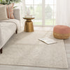 Jaipur Living Almira Lena ALR03 Light Gray/Cream Area Rug Lifestyle Image Feature