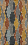 Jaipur Living Amado Sade AMA04 Gray/Gold Area Rug - Top Down