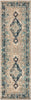 Jaipur Living Amuze Lays AMZ08 Turquoise/Taupe Area Rug