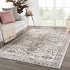 Jaipur Living Amuze Sheba AMZ11 Gray/Black Area Rug Lifestyle Image Feature