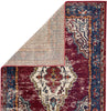 Jaipur Living Amuze Caba AMZ12 Maroon/Blue Area Rug