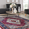 Jaipur Living Amuze Caba AMZ12 Maroon/Blue Area Rug