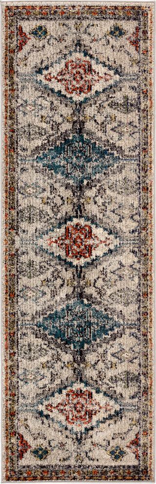 Jaipur Living Amuze Sheba AMZ13 Gray/Blue Area Rug