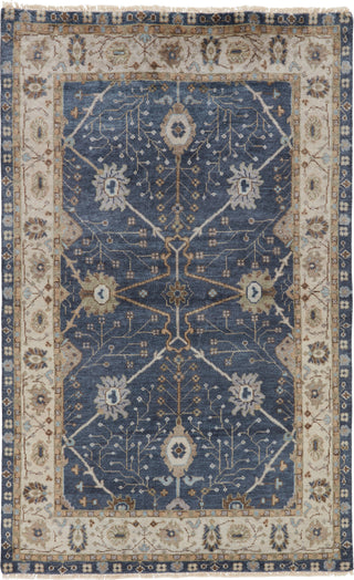 Jaipur Living Anise Princeton ANS02 Dark Blue/Beige Area Rug - Top Down